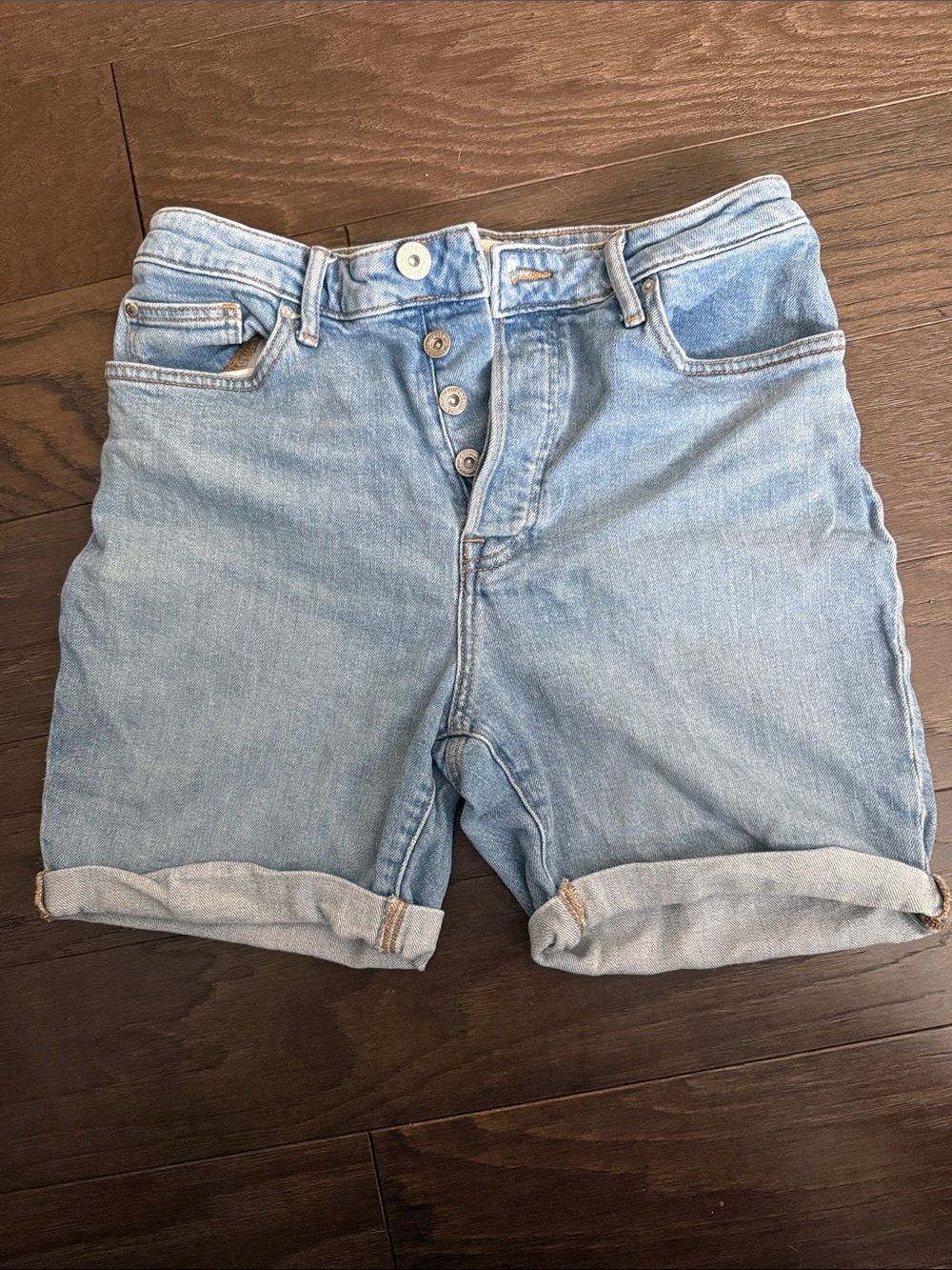New York Laundry Light Blue Denim Shorts Women’s Sz 7